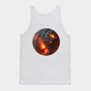 Flaming Seashell 1 Tank Top